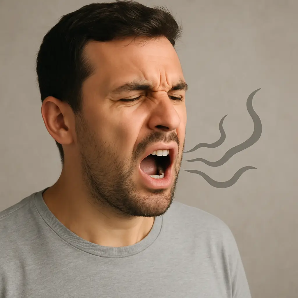 how to contro bad breath