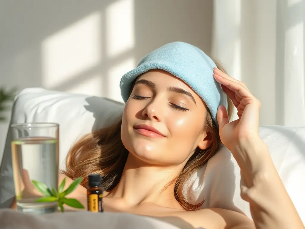 treat a mild headache naturally