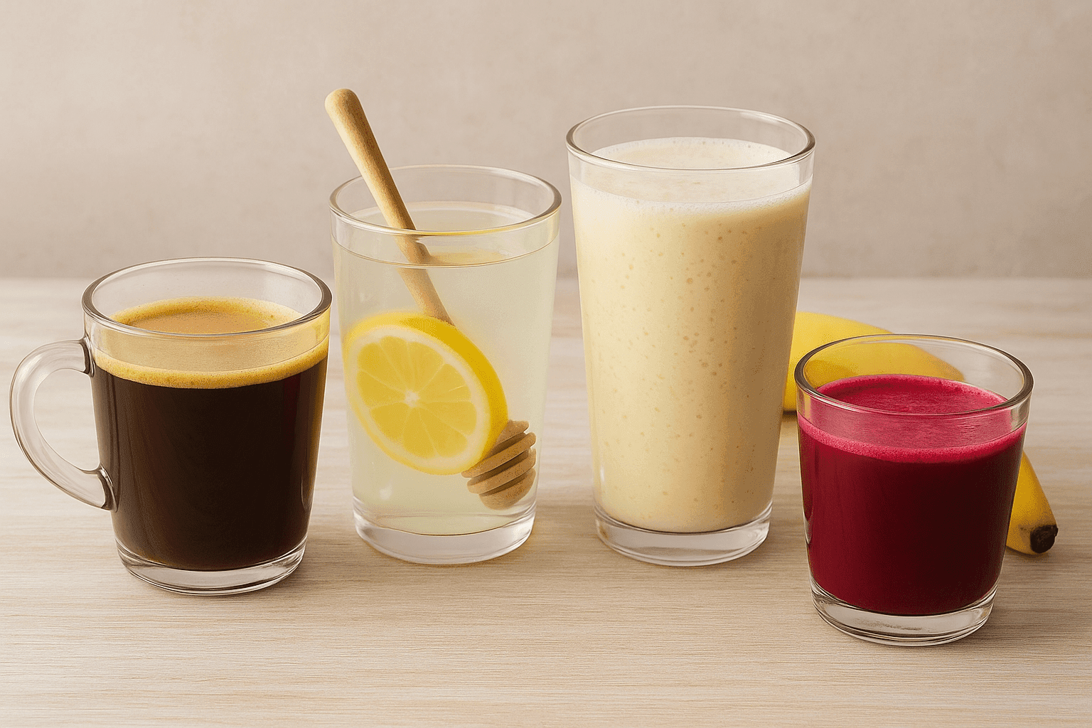 Best pre-workout drinks at home