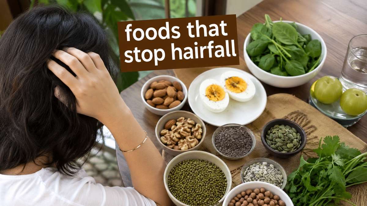Foods that stop Hair Fall