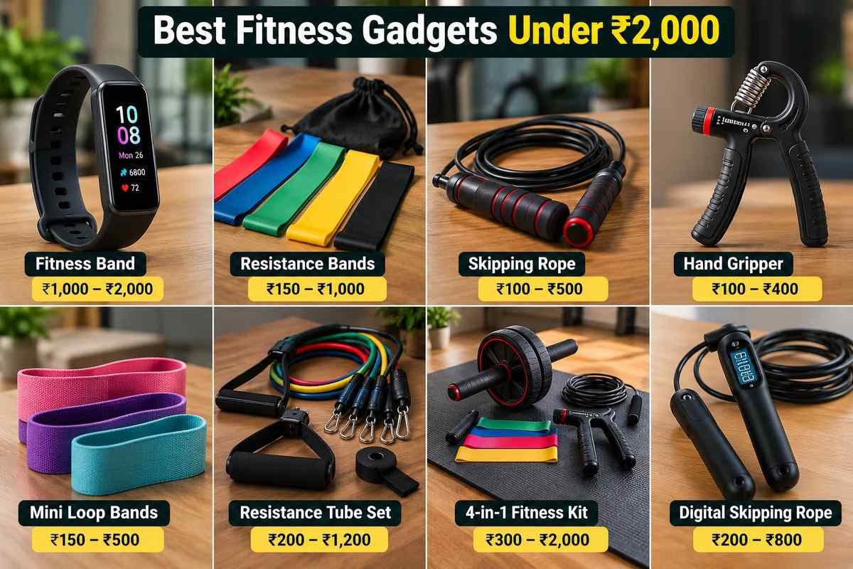 Best Fitness Gadgets Under ₹2000